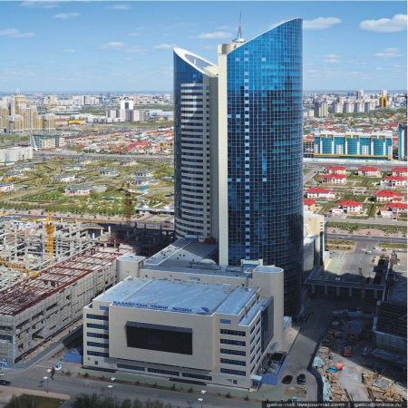 НК Казакстан Темир Жолы. (Казахстанские железные дороги). Астана. Казахстан