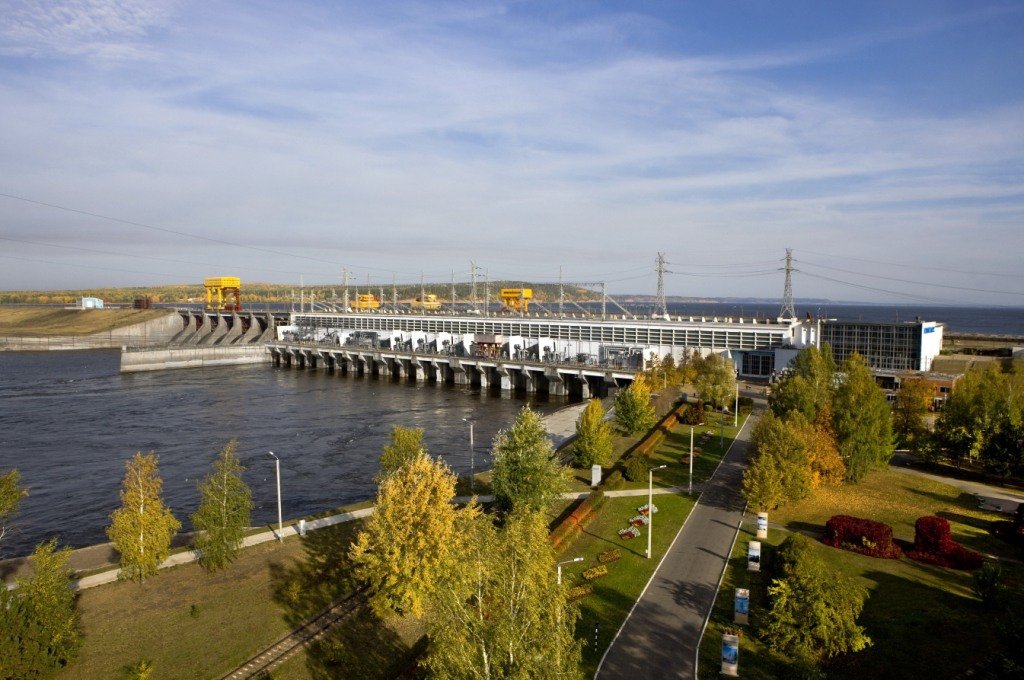 ГЭС Воткинская. Чайковский. Пермский край