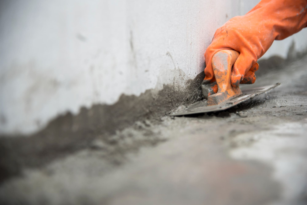 Работа с гидроизоляцией