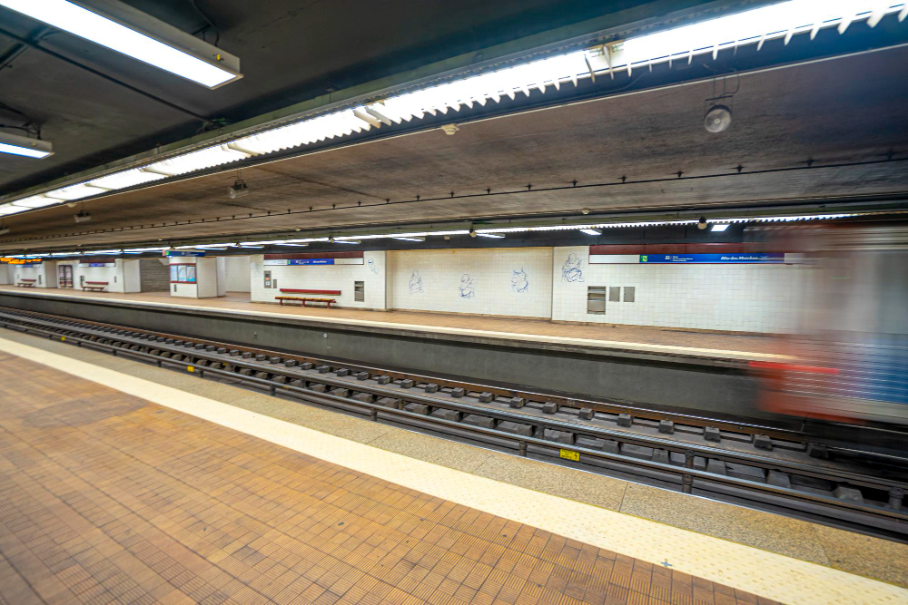 Новосибирский метрополитен. ст. Речной вокзал