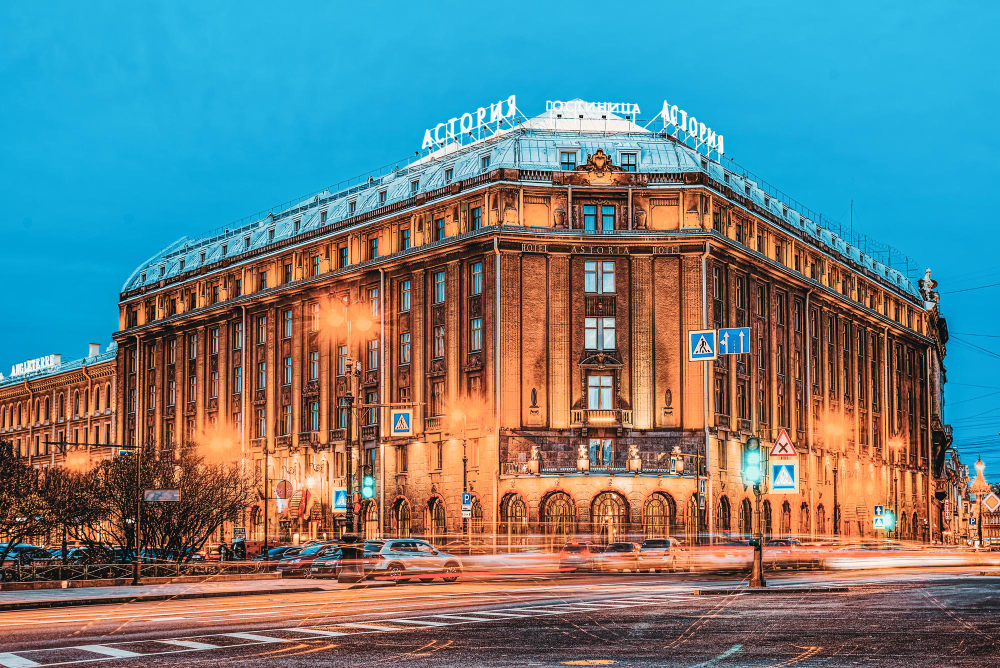 Отель Астория. Санкт-Петербург