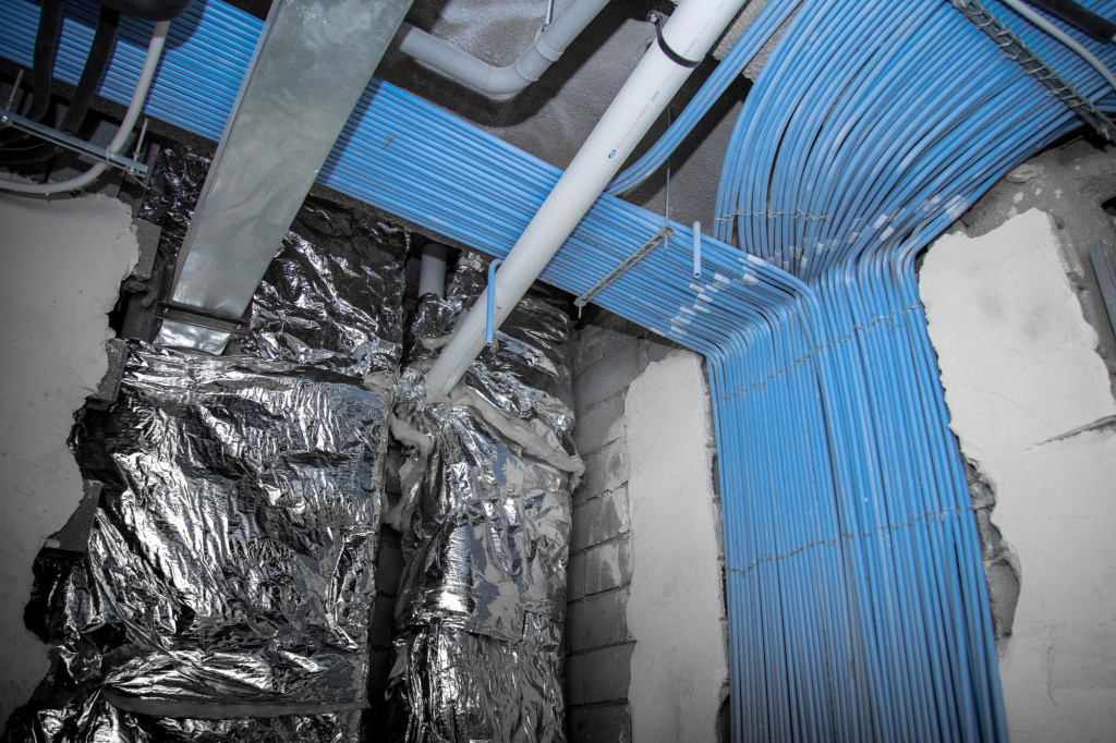 Гидроизоляция вводов инженерных коммуникаций